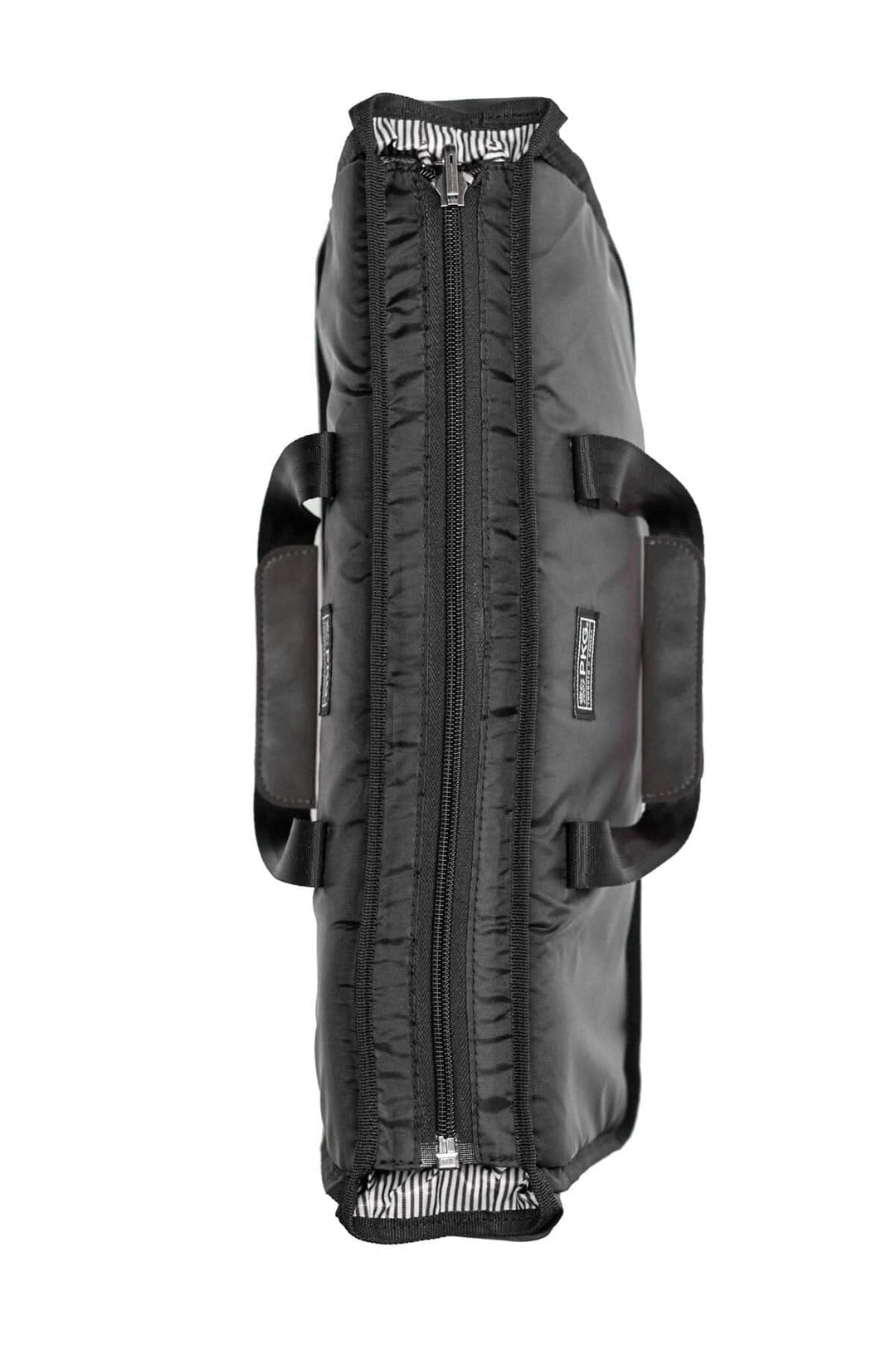 Sac de sport 2 en 1 McGill, noir, avec double poignée et zip, alliant style et fonctionnalité.