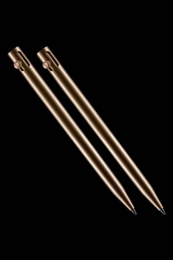 Stylos Modern Fuel en métal solide, design unique sans plastique, avec vis de réglage supplémentaire.