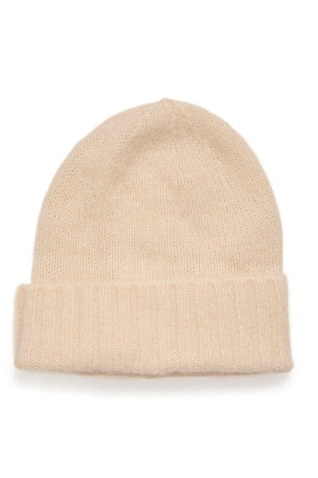 Tuque Kaleska en laine beige, idéale pour garder la tête au chaud durant l'automne.